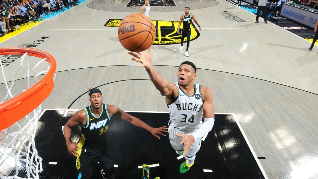 milwaukee bucks vs pacers match player stats